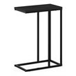 Furinno CAMNUS Engineered Wood Living Sofa Side Table in Americano Black