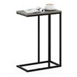 Furinno CAMNUS Engineered Wood Living Sofa Side Table in French Oak Gray
