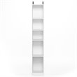 Furinno INDO Contemporary Engineered Wood Slim Open Bath Cabinet in White