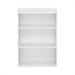 Furinno PASIR Contemporary Engineered Wood 3-Tier Open Shelf in White
