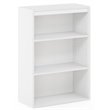 Furinno PASIR Contemporary Engineered Wood 3-Tier Open Shelf in White