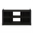 Furinno Fowler Engineered Wood Multipurpose TV Stand/Bookcase in Espresso