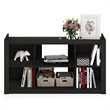 Furinno Fowler Engineered Wood Multipurpose TV Stand/Bookcase in Espresso