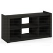 Furinno Fowler Engineered Wood Multipurpose TV Stand/Bookcase in Espresso