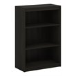 Furinno GRUEN Engineered Wood 3-Tier AdJUSTable Shelves Bookcase in Espresso
