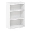Furinno GRUEN Engineered Wood 3-Tier AdJUSTable Shelves Bookcase in White
