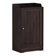 Furinno INDO Engineered Wood Standing Louver Door Cabinet in Espresso
