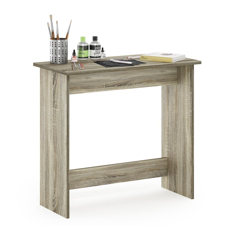 Furinno Contemporary Engineered Wood SIMPLISTIC Study Table in Sonoma Oak