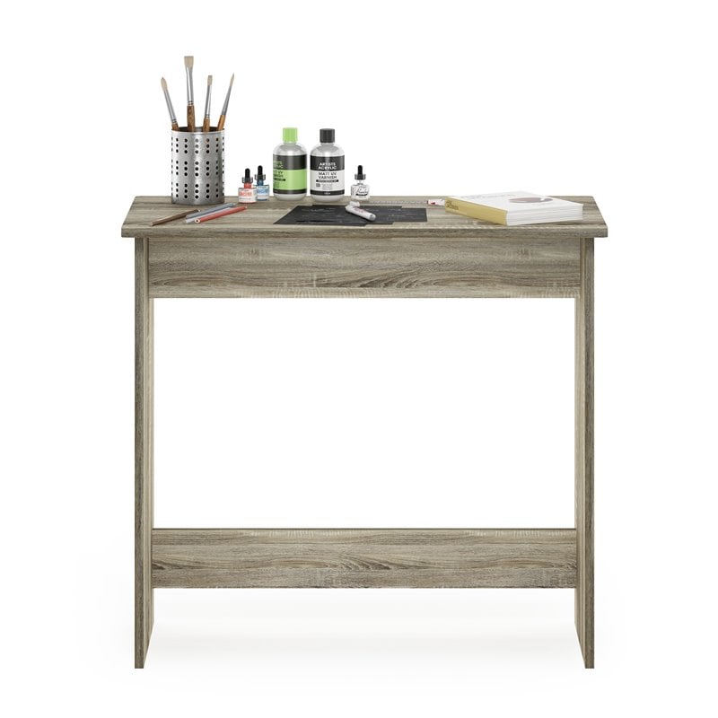 Furinno Contemporary Engineered Wood SIMPLISTIC Study Table in Sonoma Oak