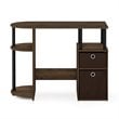 Furinno JAYA Engineered Wood SIMPLISTIC Computer Study Desk in Columbia Walnut