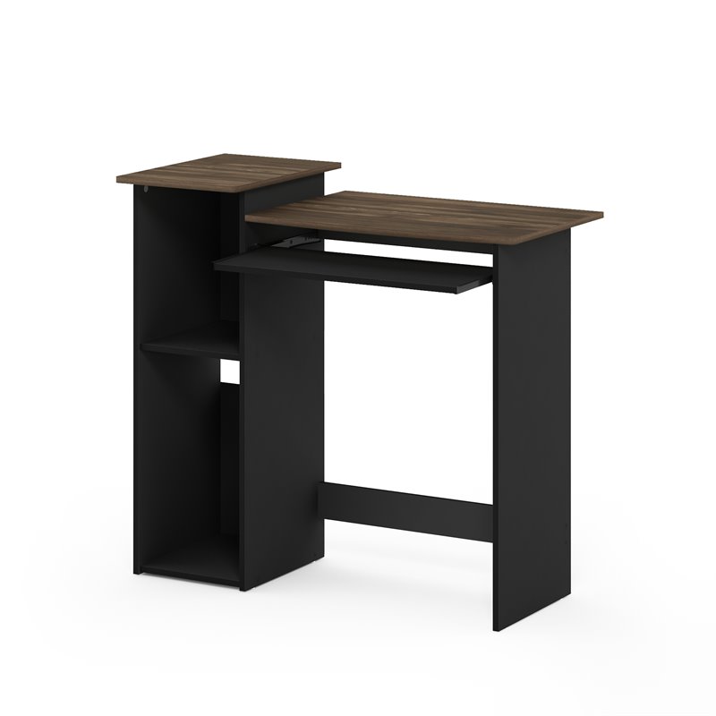Furinno ECON Wood Multipurpose Computer Writing Desk in Columbia Walnut