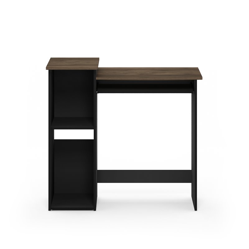 Furinno ECON Wood Multipurpose Computer Writing Desk in Columbia Walnut