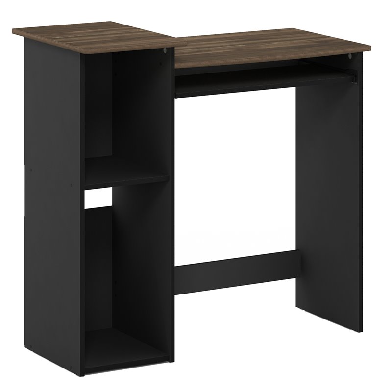 Furinno ECON Wood Multipurpose Computer Writing Desk in Columbia Walnut
