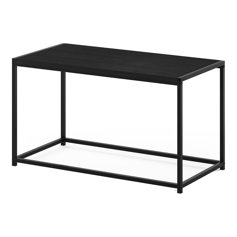 Furinno Camnus Engineered Wood Living Coffee Table in Americano Black