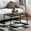 Furinno CAMNUS Engineered Wood Living Coffee Table in Columbia Walnut