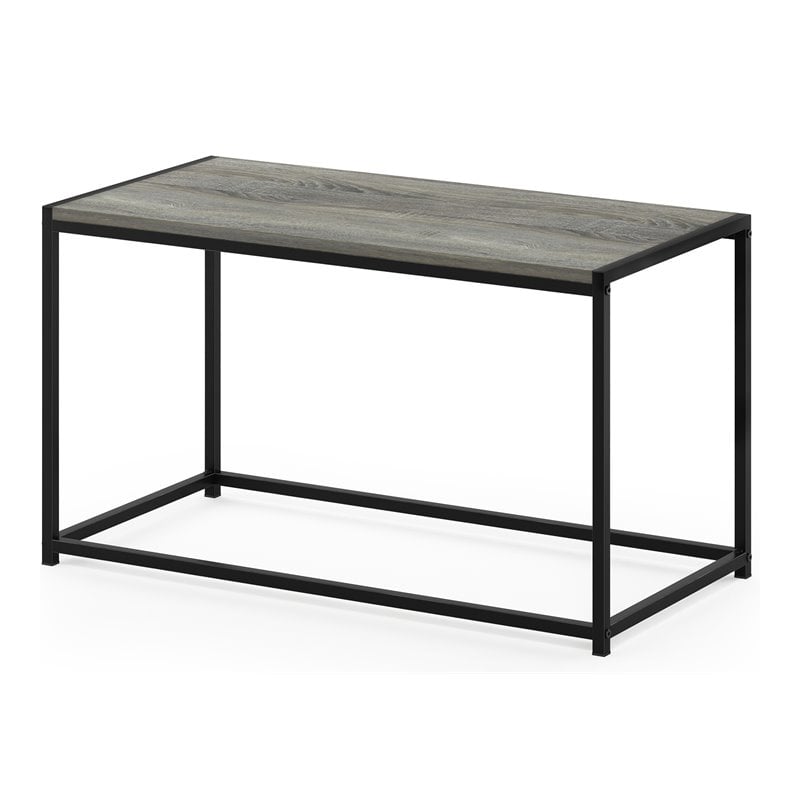 Furinno Camnus Engineered Wood Living Coffee Table in French Oak Gray
