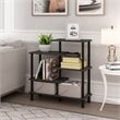 Furinno TURN-N-TUBE Engineered Wood 5-Tier Accent Display Rack in Espresso/Black