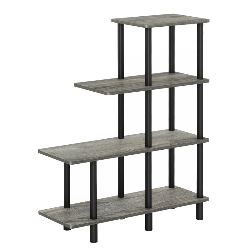 Furinno Turn-N-Tube 3-Tier Cube Ladder Shelf