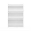Furinno PASIR Contemporary Engineered Wood 3-Tier Open Shelf in Plain White