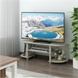 Furinno TURN-S-TUBE Wood TV Entertainment Center for TV up to 55