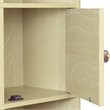Furinno PASIR Wood 4-Tier Shelf with Round Handle in Steam Beech/Natural