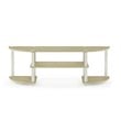 Furinno TURN-S-TUBE Wood TV Entertainment Center for TV up to 42