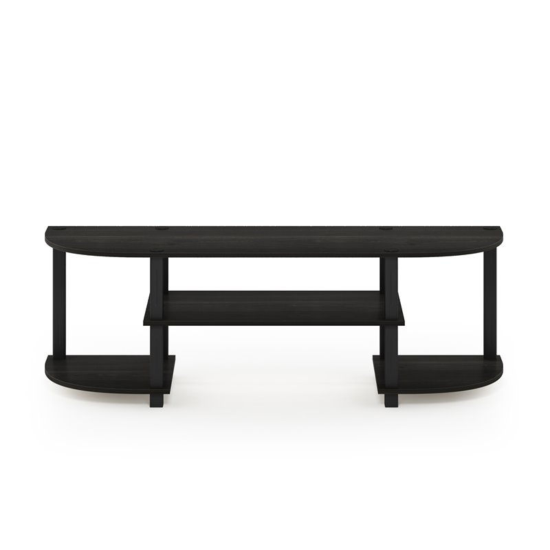 Furinno TURN-S-TUBE Wood TV Entertainment Center for TV up to 55