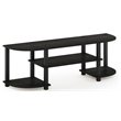 Furinno TURN-S-TUBE Wood TV Entertainment Center for TV up to 55