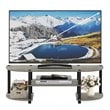 Furinno TURN-S-TUBE Wood TV Entertainment Center for TV up to 55