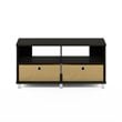 Furinno ANDREY Wood Entertainment Center for TV up to 43