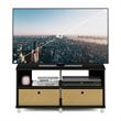 Furinno ANDREY Wood Entertainment Center for TV up to 43