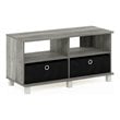 Furinno ANDREY Wood Entertainment Center for TV up to 43