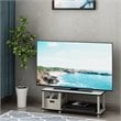Furinno JUST Wood No Tools Mid TV Stand for TV up to 32