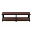 Furinno JUST Wood No Tools Wide TV Stand for TV up to 46