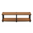 Furinno JUST Wood No Tools Wide TV Stand for TV up to 46