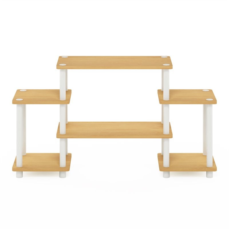 Furinno TURN-N-TUBE Wood Entertainment Center for TV up to 25