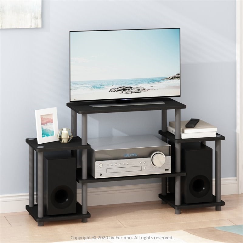 Furinno TURN-N-TUBE Wood Entertainment Center for TV up to 25