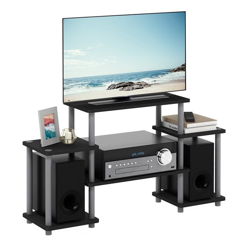 Furinno TURN-N-TUBE Wood Entertainment Center for TV up to 25