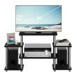 Furinno TURN-N-TUBE Wood Entertainment Center for TV up to 25