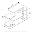 Furinno TURN-N-TUBE Wood Entertainment Center for TV up to 25
