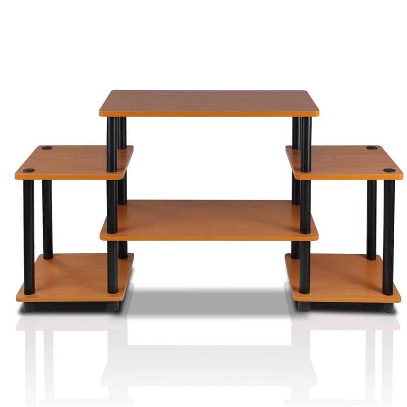 Furinno TURN-N-TUBE Wood Entertainment Center for TV up to 25