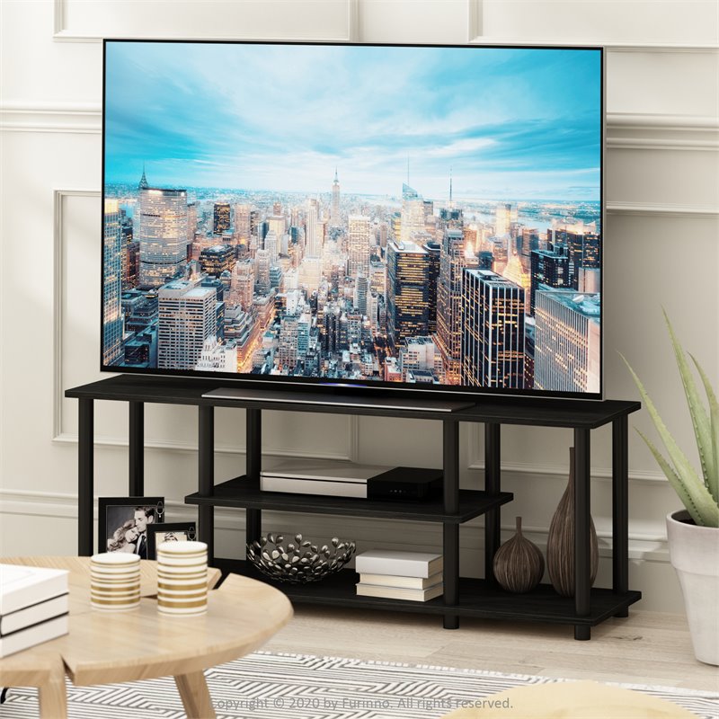 Furinno TURN-N-TUBE Wood Entertainment TV Stand for TV up to 50