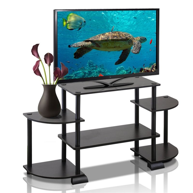 Furinno TURN-N-TUBE Wood TV Entertainment Center for TV up to 25