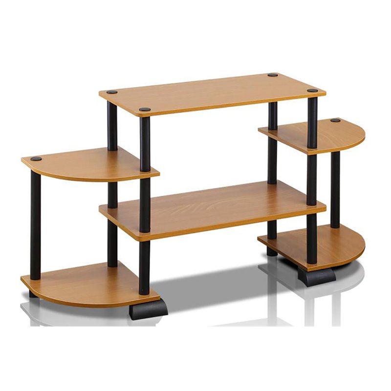 Furinno TURN-N-TUBE Wood TV Entertainment Center for TV up to 25