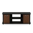 Furinno ECON Wood Entertainment Center for TV up to 50
