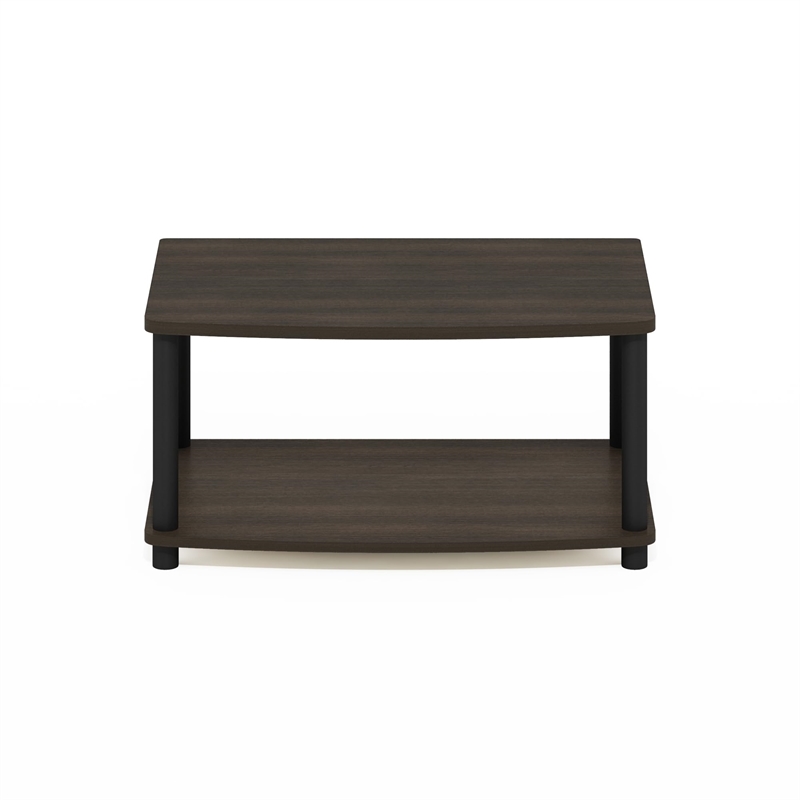 Furinno TURN-N-TUBE Wood Elevated TV Stand for TV up to 25