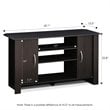 Furinno ECON Wood TV Stand Entertainment Center for TV up to 46