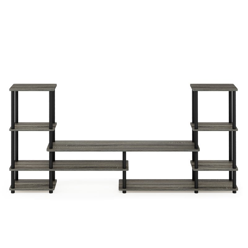 Furinno TURN-N-TUBE Wood Grand Entertainment Center for TV up to 50