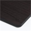 Furinno Engineered Wood SIMPLISTIC A Frame Computer Desk in Dark Walnut