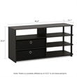 Furinno JAYA Wood Simple Design TV Stand for TV up to 55